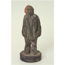  Male figure, Höganäs, backpack missing, H 15