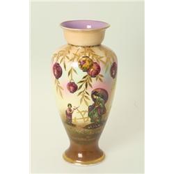  Vase, sign. Argyle Made in England, H 30