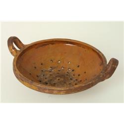  Ceramic bowl with strainer, L 30