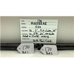 MOSSBERG 500 BARRELS