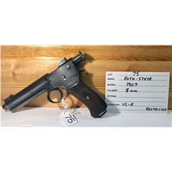 ROTH-STEYR, 1907, 8 MM.