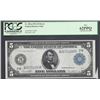 Image 1 : Error 1914 $5 Federal Reserve Note PCGS 62PPQ