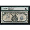 Image 1 : 1899 $5 Chief Silver Certificate PMG 20