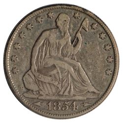 1854-O Seated Liberty Half Dollar Coin