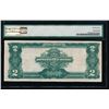 Image 2 : 1899 $2 Mini Porthole Silver Certificate PMG 25
