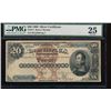 Image 1 : 1886 $20 Silver Certificate PMG 25 Very Fine