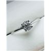 Image 2 : 1) 10K WHITE GOLD DIAMOND RING