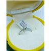 Image 3 : 1) 10K WHITE GOLD DIAMOND RING