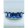 Image 1 : 5) 10K ROSE GOLD TANZANITE RING