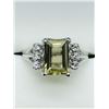 Image 1 : 11) 14K COLOR CHANGING ZULTANITE & DIAMOND RING