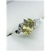 Image 2 : 17) 10K COLOR CHANGING ZULTANITE & DIAMOND RING