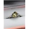Image 3 : 17) 10K COLOR CHANGING ZULTANITE & DIAMOND RING