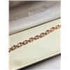 Image 3 : 18) STERLING SILVER MORGANITE BRACELET