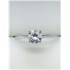 Image 1 : 20) 10K WHITE GOLD DIAMOND RING