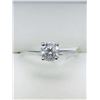 Image 1 : 24) 10K WHITE GOLD DIAMOND RING