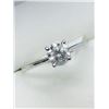 Image 2 : 24) 10K WHITE GOLD DIAMOND RING