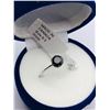 Image 3 : 26) 10K WHITE GOLD BLACK DIAMOND RING