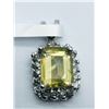 Image 1 : 29)14K COLOR CHANGING ZULTANITE & DIAMOND PENDANT