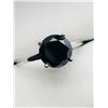 Image 2 : 36) 10K WHITE GOLD BLACK DIAMOND RING