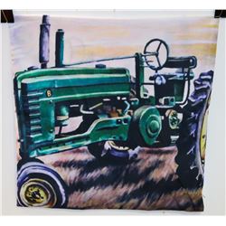 NEW SOFT “JOHN DEERE” STYLE CUSHION COVER