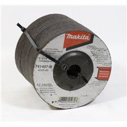 15PC MAKITA METAL GRINDING WHEELS.