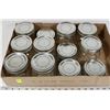 Image 1 : BOX W/ 12 BALL WIDEMOUTH MASON JARS