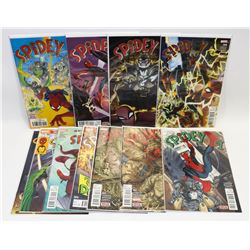 "SPIDEY" COMIC BOOKS - COMPLETE SERIES #1-12