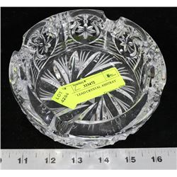 HEAVY LEAD CRYSTAL ASHTRAY