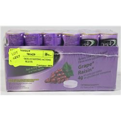 CASE OF 12 DEX-4 FASTING ACTING GLUCOSE TABLETS