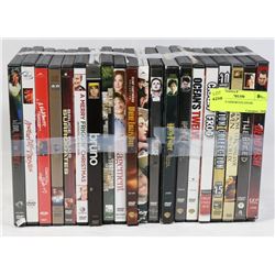LOT OF 20 ASSORTED DVDS