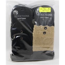 BAG OF ASSORTED SEDUCTIONS BOOT TOPPERS