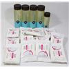 Image 1 : BAG OF SHOWER GEL AND OLAY DAILY FACE WIPES.