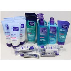 BAG OF ASST CLEAN & CLEAR CLEANSERS