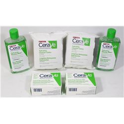 BAG OF ASST CERVE HYDRATING CLEANSER CLOTHS,