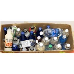 LARGE BOX OF ASSORTED BEVERAGES