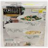 Image 1 : NEW 3PC CORELLE CORNINGWARE BAKE & SERVE.