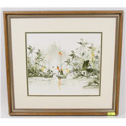 VINTAGE FRAMED OIL PAINTING