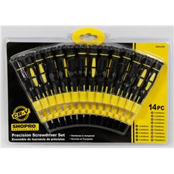 NEW 14PC PRECISION SCREWDRIVER SET