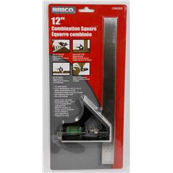 NEW! 12" COMBINATION SQUARE