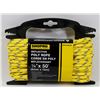 Image 1 : NEW! 1/4" X 50' REFLECTIVE POLY ROPE