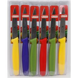NEW! 6PC PARING KNIFE