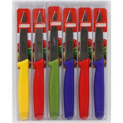 NEW! 6PC PARING KNIFE