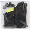 Image 1 : 2PK MENS LEATHER GLOVES MEDIUM.