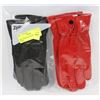 Image 1 : 2PK LADIES LEATHER GLOVES LARGE.