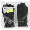 Image 1 : 2PK LADIES LEATHER GLOVES LARGE.
