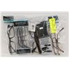 Image 1 : BAG W/8 NEW PAIRS OF READING GLASSES -