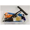 Image 1 : TOTE OF ASSORTED MAGNETIC CLIPS, SCISSORS &