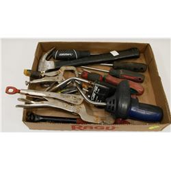 ESTATE LOT OF TOOLS - MILWAUKEE CLAMPS, TORCH TIPS
