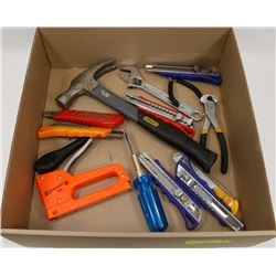 FLAT OF ASSORTED TOOLS