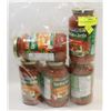 Image 1 : BAG OF ASSORTED PASTA SAUCES.